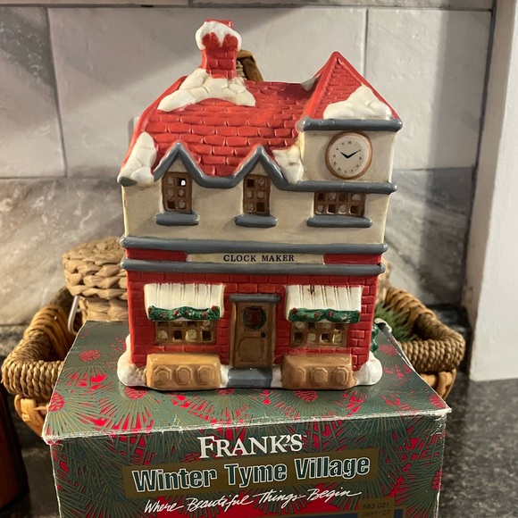 Other - Winter Tyme Village Clock Maker House